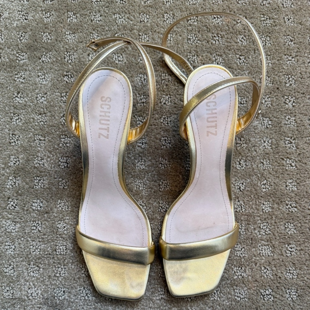 Schutz - Gold Women's Shoe